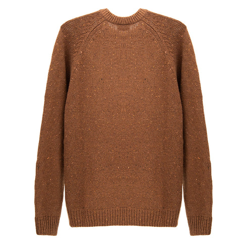 Carhartt WIP Anglistic Sweater Speckles Tamarind I010977.1T6.XX.03 Degli Uberti