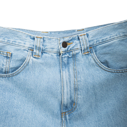 Carhartt WIP Brandon Pant Blue Heavy Stone Bleached I031246.01.A3.03 Degli Uberti