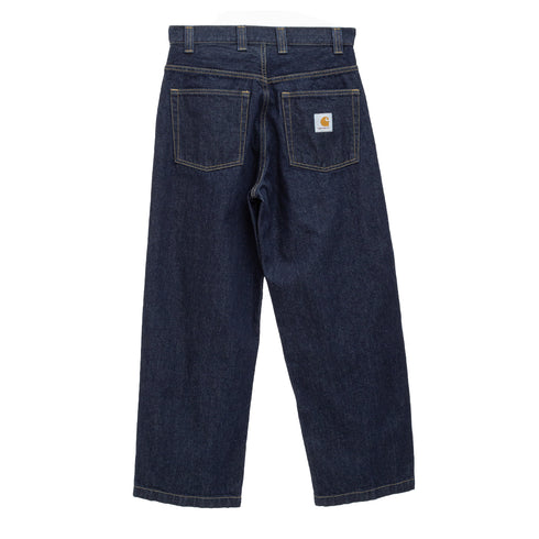 Carhartt Wip Brandon Pant Blue Rinsed I035893 4068584343292 Back Degli Uberti