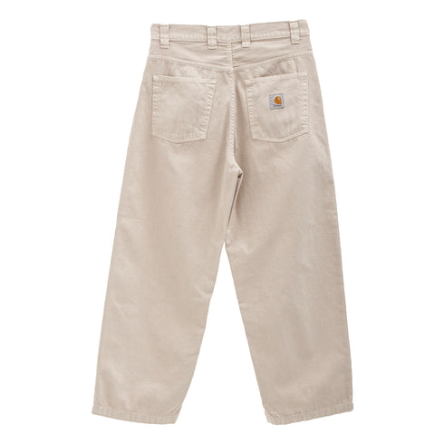 Carhartt Wip Brandon Pant Fleur De Sel Stone Dyed I034809 4068584142116 Back Degliuberti