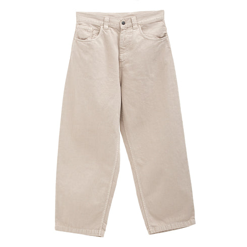 Carhartt Wip Brandon Pant Fleur De Sel Stone Dyed I034809 4068584142116 Front Degliuberti