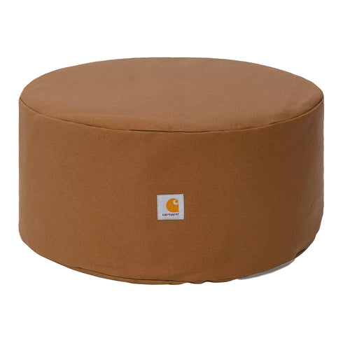 Carhartt Wip Canvas Pouf Hamilton Brown I034757 4068584049750 Front Degli Uberti