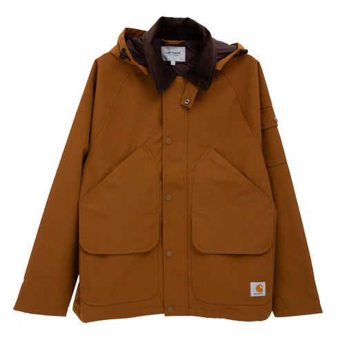 Carhartt WIP Clarton Jacket Hamilton Brown/Tobacco I033871 Degli Uberti