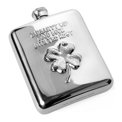 Carhartt WIP Clover Flask Silver I036249 degliuberti 2