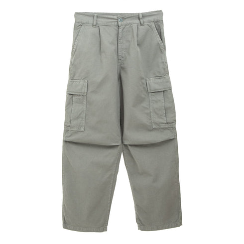 Carhartt WIP Cole Cargo Pant Smoke Green Garment Dyed I031218.1ND.GD.00 Degli Uberti