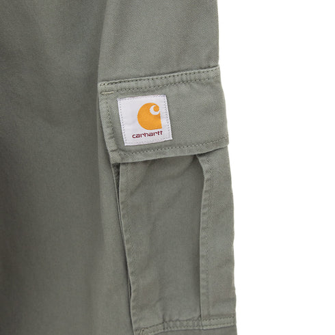 Carhartt WIP Cole Cargo Pant Smoke Green Garment Dyed I031218.1ND.GD.00 Degli Uberti