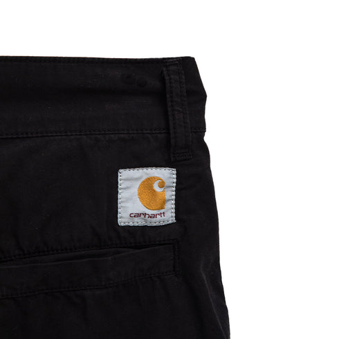 Carhartt WIP Colston Short Black Garment Dyed I031515.1YE.GD.00 Degli Uberti