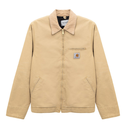 Carhartt WIP Detroit Jacket Bourbon/Bourbon Aged Canvas I032940.25B.3K.03 Degli Uberti