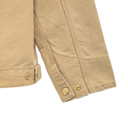 Carhartt WIP Detroit Jacket Bourbon/Bourbon Aged Canvas I032940.25B.3K.03 Degli Uberti
