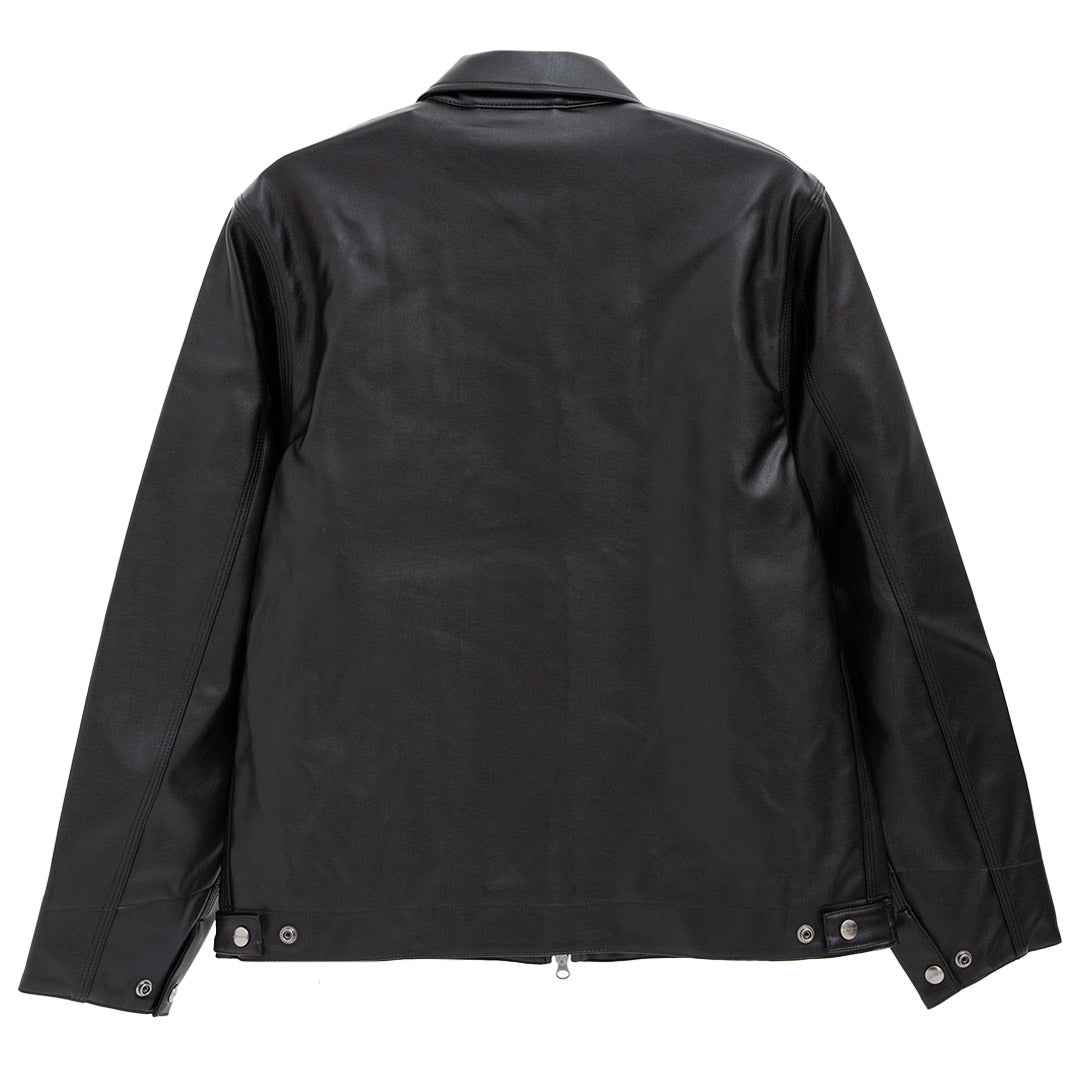 Carhartt WIP Detroit Leather Jacket Black – Degli Uberti