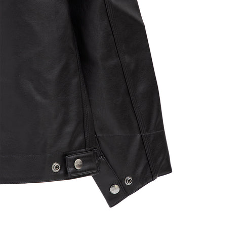 Carhartt WIP Detroit Leather Jacket Black I034426 Degli Uberti