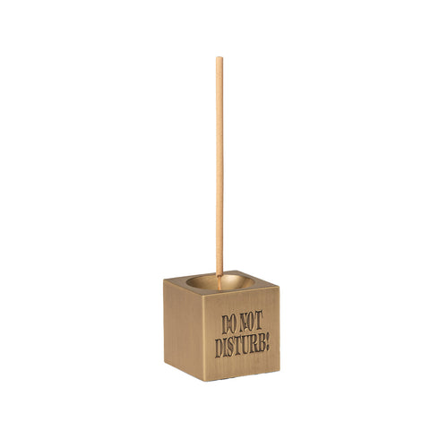 Carhartt WIP Do Not Disturb Incense Holder Zinc Alloy Gold I034122 Degli Uberti
