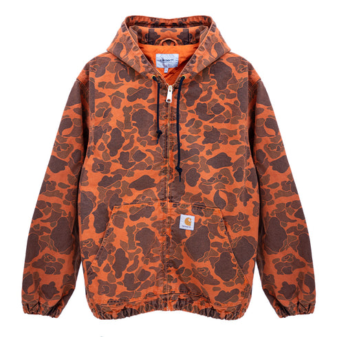 Carhartt WIP Duck Active Jacket Camo Duck Green/Turmeric Garment Dyed I033879