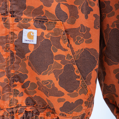 Carhartt WIP Duck Active Jacket Camo Duck Green/Turmeric Garment Dyed I033879