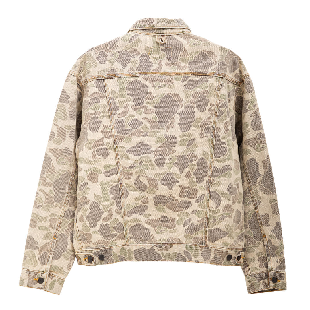 Carhartt WIP Duck Helston Jacket Camo Duck/Black Bleached