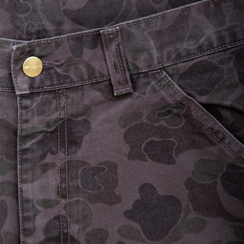 Carhartt WIP Duck Single Knee Pant Camo Duck Green/Graphite Garment Dyed I033896