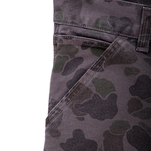 Carhartt WIP Duck Single Knee Pant Camo Duck Green/Graphite Garment Dyed I033896