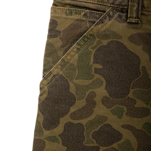 Carhartt WIP Duck Single Knee Pant Camo Duck Green / Office Green Garment Dyed I0338996