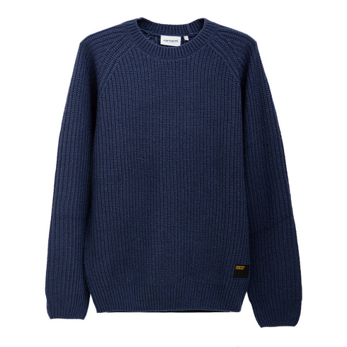 Carhartt WIP Forth Sweater Air Force Blue I033883 Degli Uberti