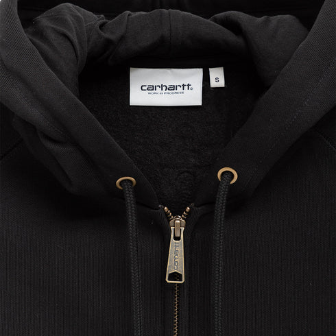 Carhartt WIP Hooded Chase Jacket Black/Gold I026384 Degli Uberti