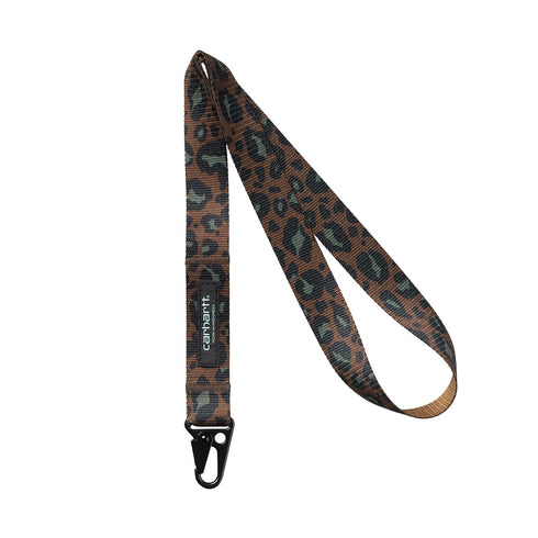 Carhartt WIP Jude Keychain Camo Leo Jacquard/Tamarind I033813 Degli Uberti