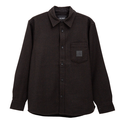 Carhartt WIP L/S Truman Shirt Chocolate/Black I033829 Degli Uberti