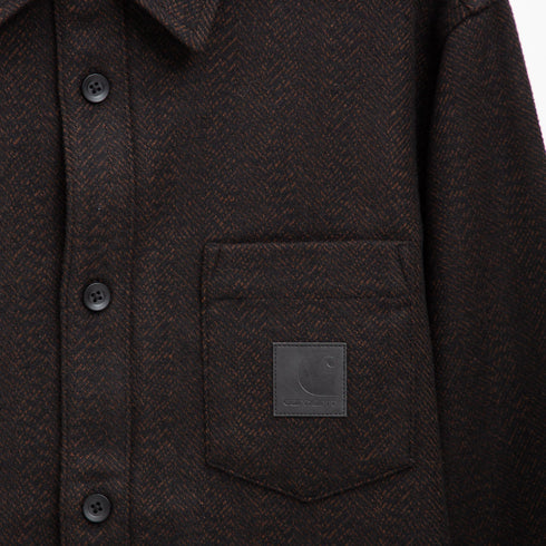 Carhartt WIP L/S Truman Shirt Chocolate/Black I033829 Degli Uberti