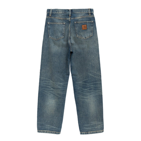 Carhartt WIP Landon Pant Blue Worn Used Wash I034733 Degli Uberti