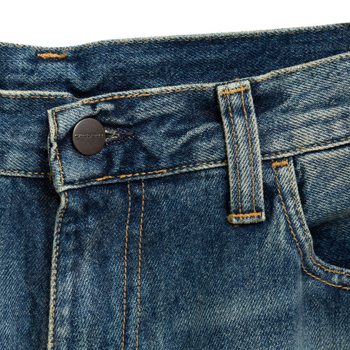 Carhartt WIP Landon Pant Blue Worn Used Wash I034733 Degli Uberti