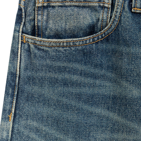 Carhartt WIP Landon Pant Blue Worn Used Wash I034733 Degli Uberti