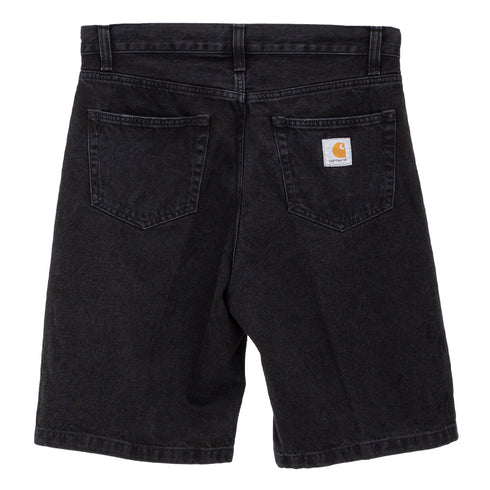 Carhartt Wip Landon Short Black Stone Washed I030469-4064958822851 Back Degli Uberti