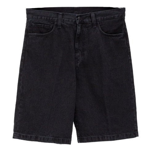 Carhartt Wip Landon Short Black Stone Washed I030469-4064958822851 Front Degli Uberti