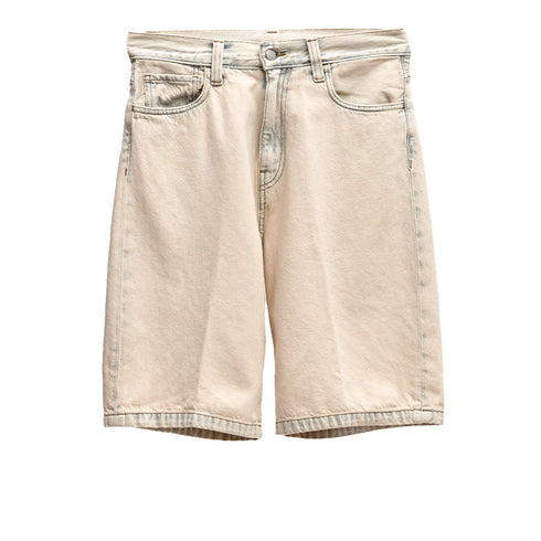 Carhartt Wip Landon Short Blue Sand Bleached I030469 4068584251054 Front Degli Uberti