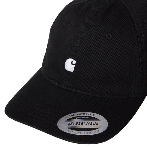 Carhartt WIP Madison Logo Cap Black/White I023750.0D2.XX.06 Degli Uberti