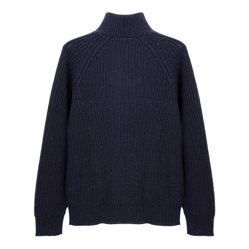 Carhartt WIP Marlon Half Zip Sweater Dark Navy I033913