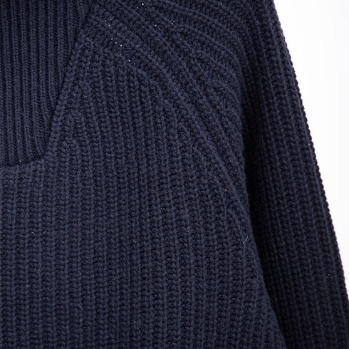 Carhartt WIP Marlon Half Zip Sweater Dark Navy I033913