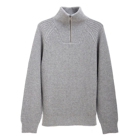 Carhartt WIP Marlon Half Zip Sweater Grey Heather I033913 Degli Uberti