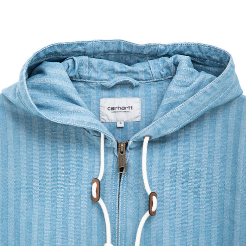 Carhartt WIP Menard Jacket Blue Rinsed I030343 Degli Uberti