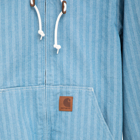 Carhartt WIP Menard Jacket Blue Rinsed I030343 Degli Uberti