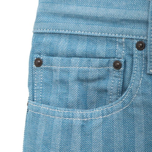 Carhartt WIP Menard Pant Blue Rinsed I033579 Degli Uberti