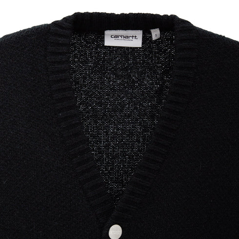 Carhartt WIP Merton Cardigan Black I033914 Degli Uberti