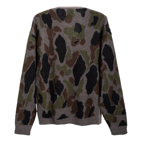 Carhartt WIP Merton Cardigan Camo Duck Jacquard/Grey I033914 Degli Uberti