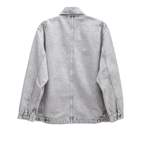 Carhartt Wip OG Arctic Jacket Black Chalk Wash I035817 4068584253621 Back Degliuberti