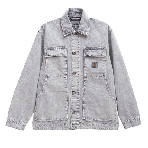 Carhartt Wip OG Arctic Jacket Black Chalk Wash I035817 4068584253621 Front Degli Uberti