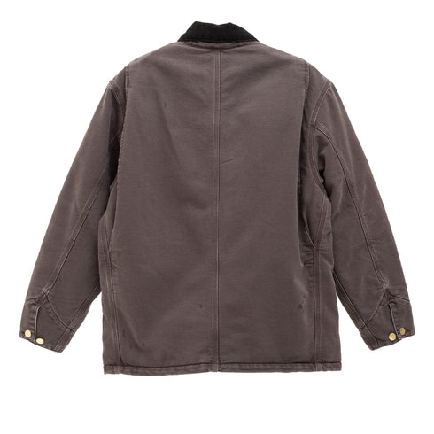 Carhartt WIP OG Chore Coat Tobacco/Black Stone Canvas I035613 Back Degli Uberti