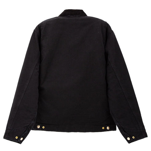 Carhartt WIP OG Detroit Jacket Black/Black Aged Canvas I027358 Degli Uberti