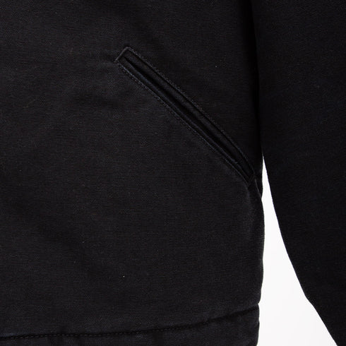 Carhartt WIP OG Detroit Jacket Black/Black Aged Canvas I027358 Degli Uberti