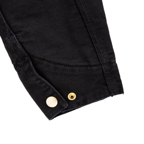 Carhartt WIP OG Detroit Jacket Black/Black Aged Canvas I027358 Degli Uberti