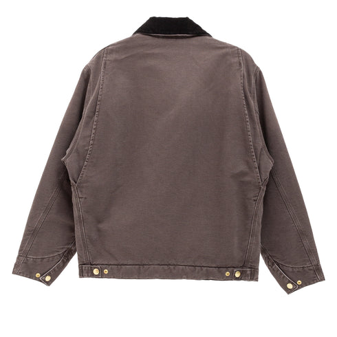 Carhartt Wip OG Detroit Jacket Tobacco/Black Stone Canvas I035614 Back 1 Degli Uberti
