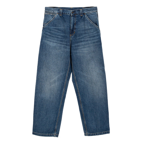 Carhartt Wip OG Single Knee Pant Blue Dark Used I034871 4068584153228 Front Degli Uberti